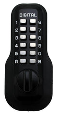 Digital Door Lock M210 Mechanical Keyless Deadbolt, Jet Black