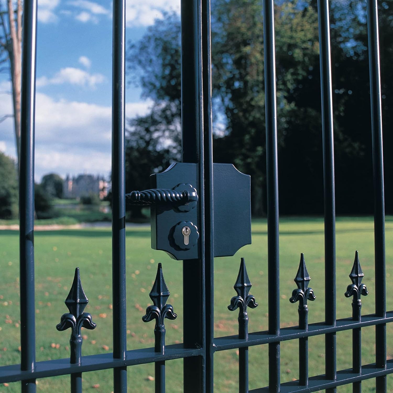Locinox LAKY Decorative Gate Lock for Jewellery Gates Mortice Lock Powder Coated