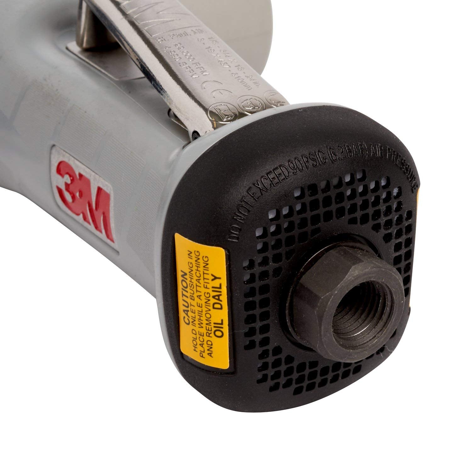 3M File Belt Sander - Pneumatic Belt Sander - .6 Horsepower Motor - 2200 RPM - Air Powered Sander - For Metal Finishing and Deburring - 28366