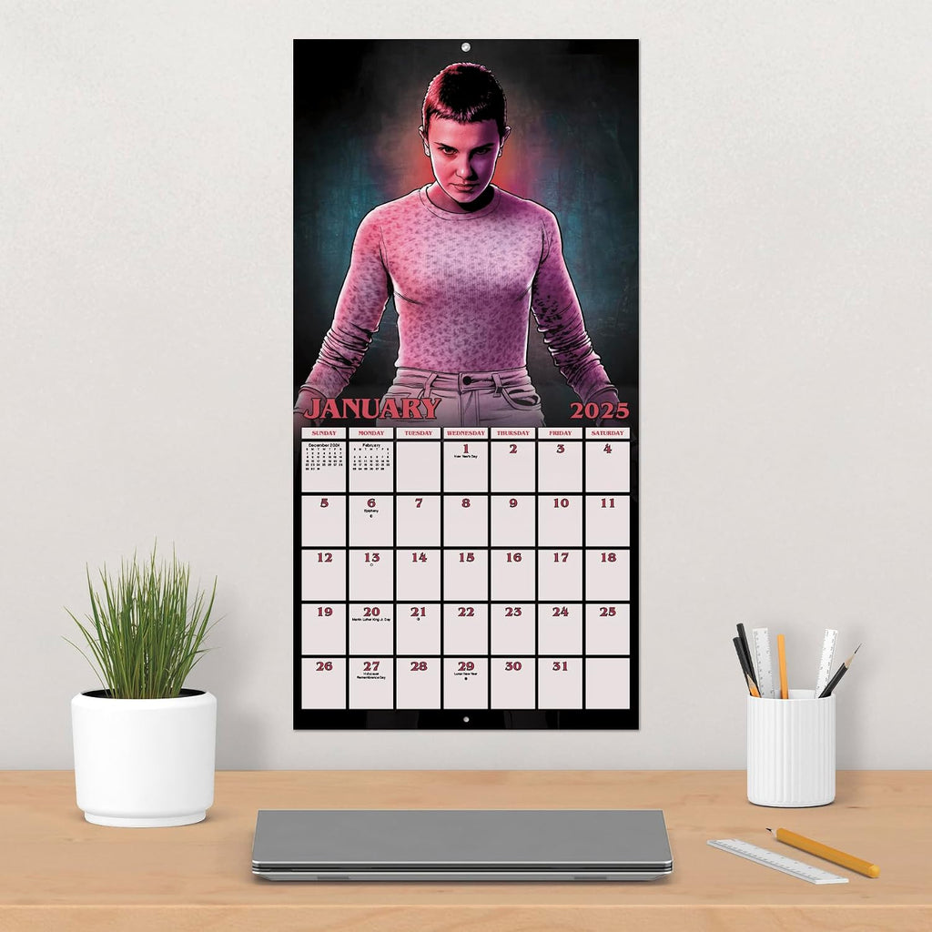 2025 Netflix Stranger Things Wall Calendar