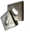 KolotovichTool 100, 5/8' x 3' x .25 Approx, Slotted Square Plate Washer Galvanized Fastener Kit Bolt Set RE-8018DD