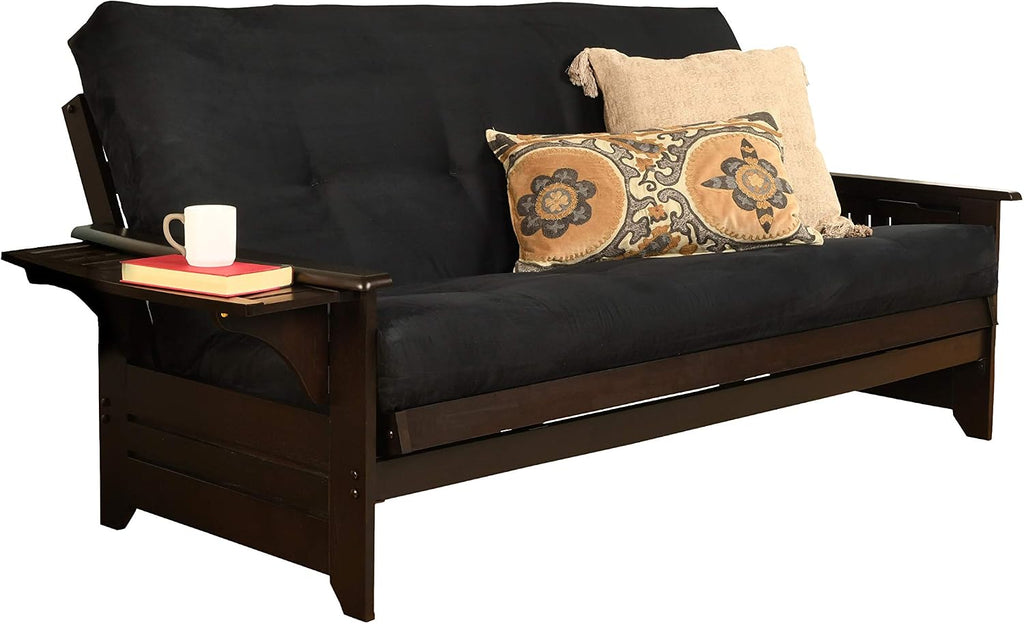 Kodiak Futons 760789 Futon, Brown/Black, Full
