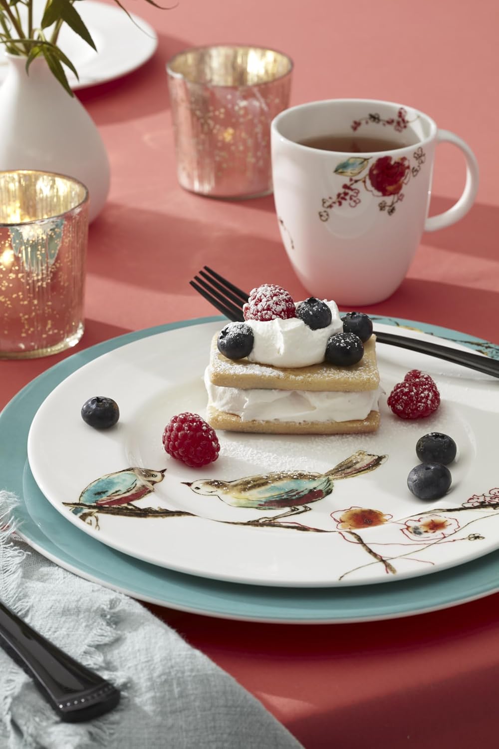 Lenox 896843 Chirp 12-Piece Dinnerware Set