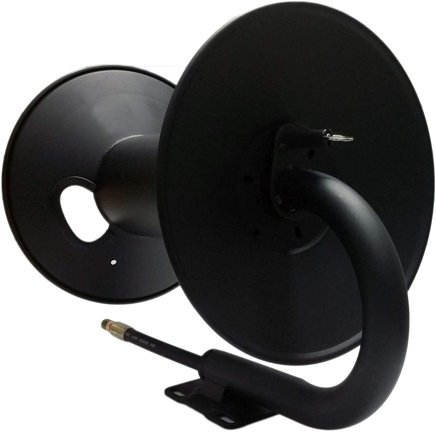Super Heavy Duty Pressure Washer Hose Reel, 3/8In x 200FT | Skid or Wall Mount, Air and Water, 4000 PSI