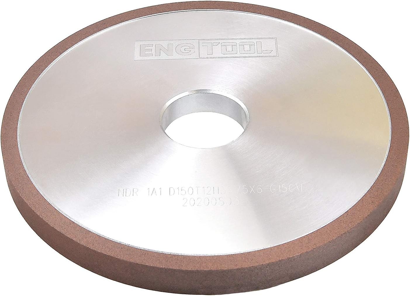 MaxTool 5' 1A1 Plain Diamond Wheel; Bore 1.25' Width 1/2' Grit150 Resin Bond Abrasive/CNC Machine Wheels for grinding or re-sharpening carbide tools