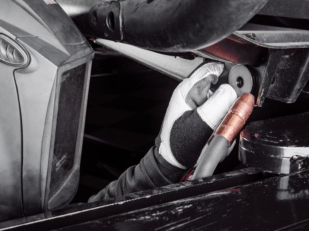 SuperATV Universal Weld-In Gusset Kit | Made of 3/16' Heavy-Duty Steel | Boosts Strength of Any UTV Frame | 10 and 12 MM Washer Plate Compatible with Most Machines