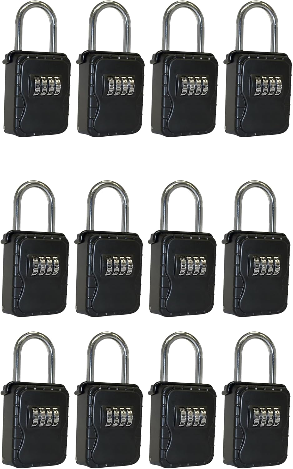 Key Lockbox Hide A Key Outdoor Hanging Lock Box Keysafe for Keys with Set Your Own 4 Digit Combination Code - Vault Locks 3200 (12)