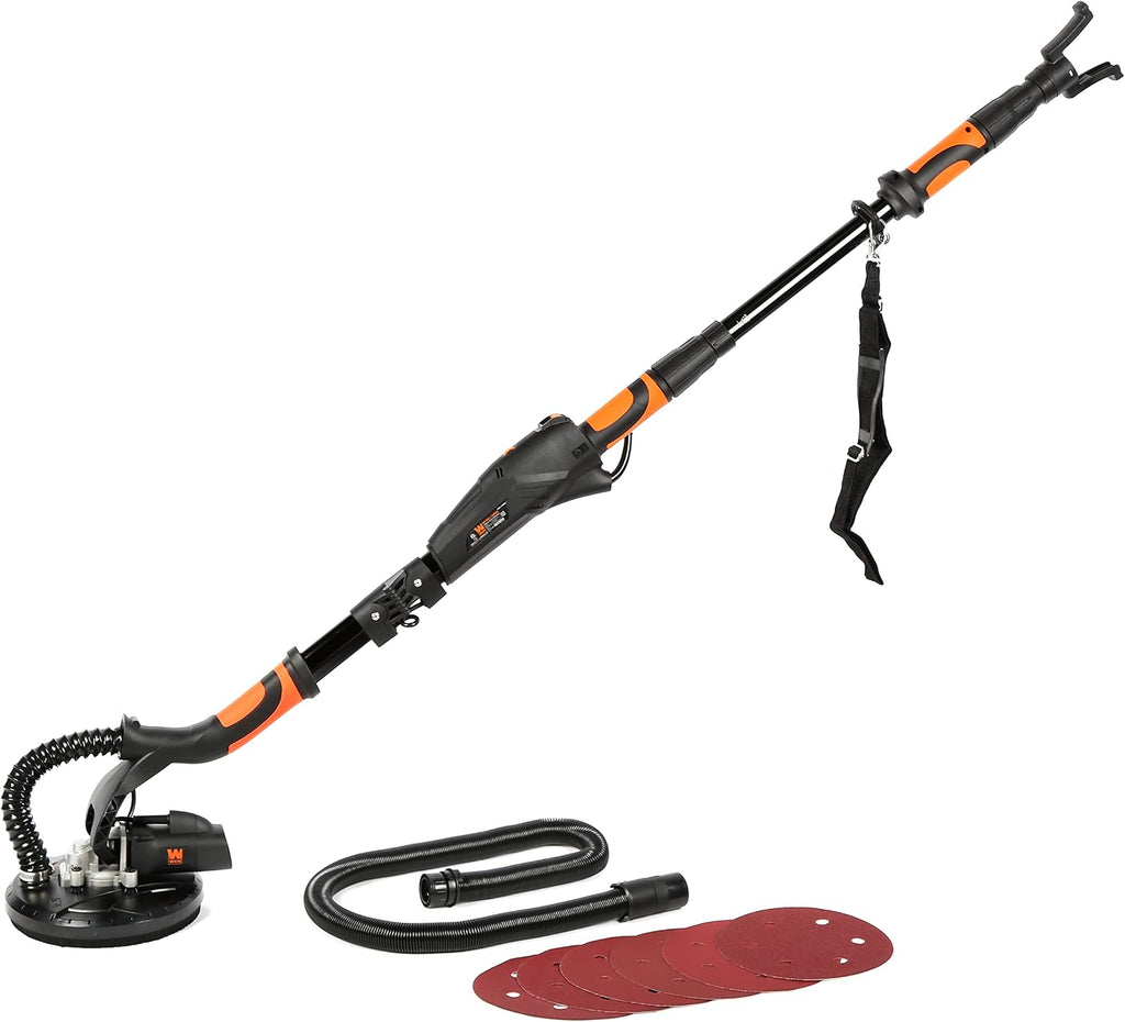 WEN DW5062 Variable Speed 5-Amp Drywall Sander with 15-Foot Dust Hose , Black
