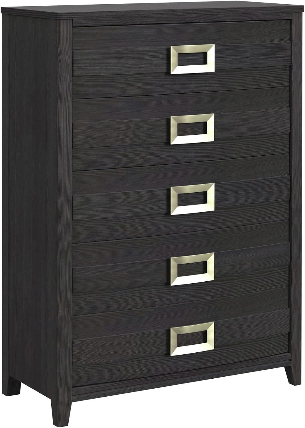 Picket House Chett Full 3PC Bedroom Set with LED in Black