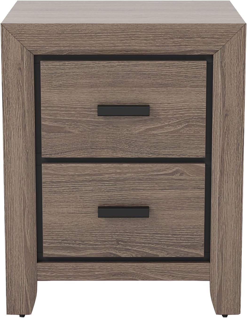 Furniture of America FOA Livorn 3-Piece Gray Wood Bedroom Set - Full + Nightstand + Trundle