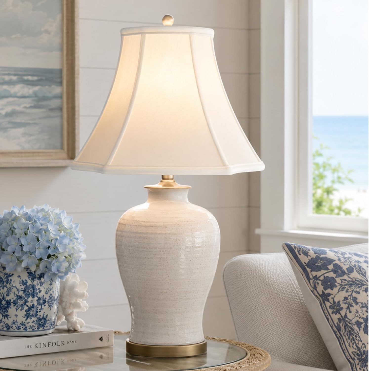 Royal Designs, Inc. BS-714-16WH-2 Square Inverted Corner Bell Basic Lamp Shade, 7 x 16 x 11.5, White, 2-Pack
