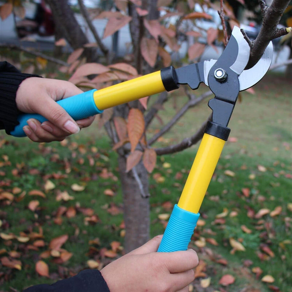 Trimming Tool 32cm Anti-Slip Pruner Tree Cutter Gardening Pruning Shears Scissor Stainless Steel Cutting Tools Set Home Garden Bonsai Suitable for Gardens and lawns