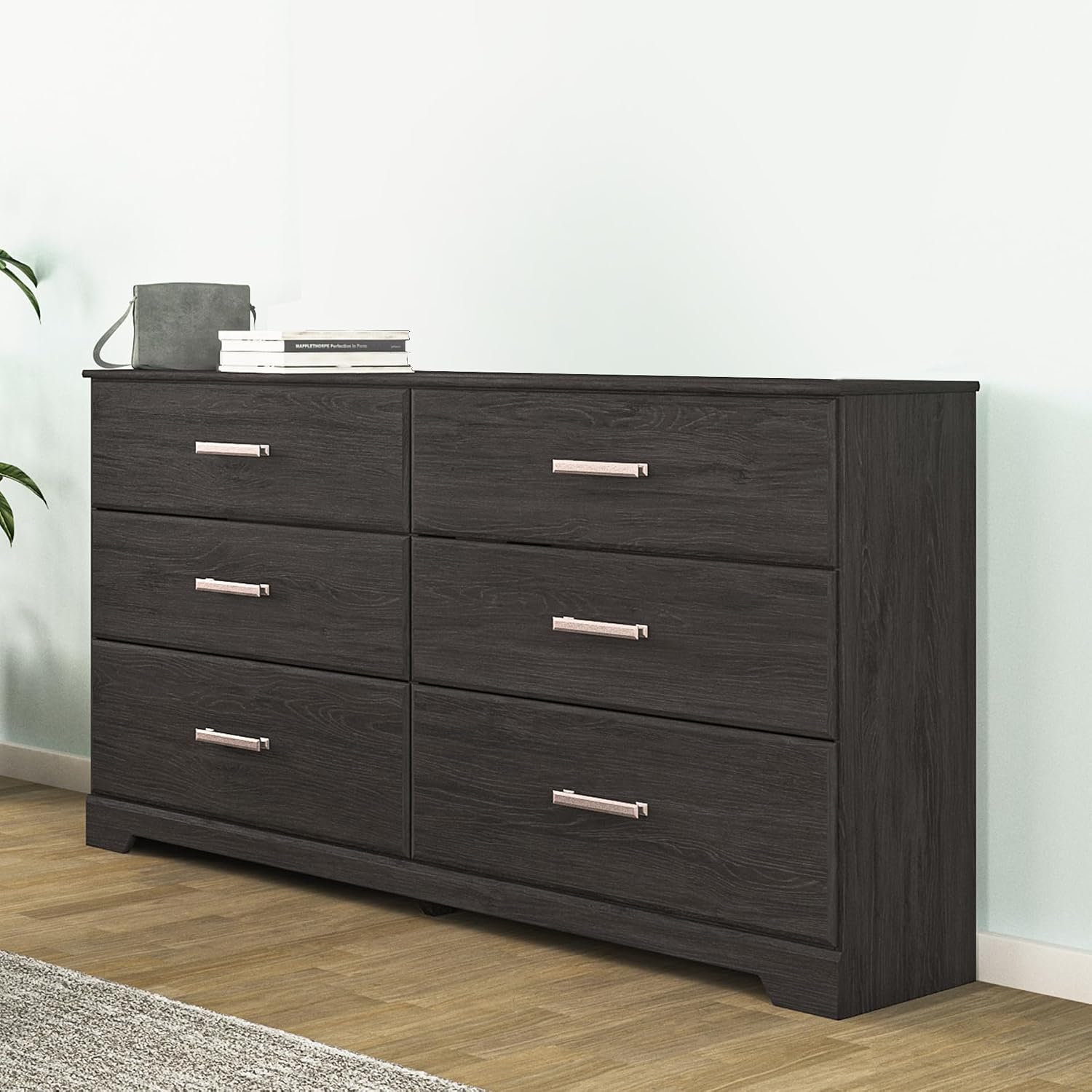Signature Design by Ashley Belachime 6 Drawer Dresser, Black