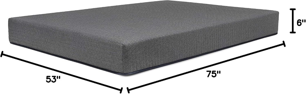 DREAMFOAM Bedding Chill 6' Gel Memory Foam Mattress, Full