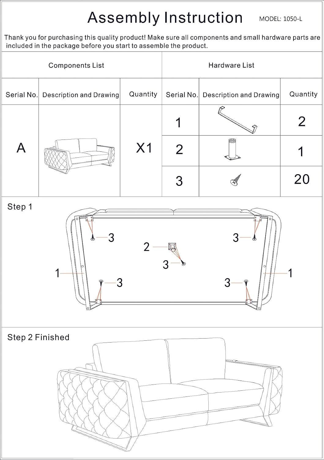 Blackjack Furniture Reggio Collection Full Grain Italian Leather Sofas for Living Room with Brazilian Wood Frame and Stainless Steel Legs, 3-Piece Set, Sofa, Loveseat, and Chair, Dark Gray