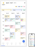 Dragon Touch 32' Digital Calendar Chore Chart – 1080P Full HD Interactive Touchscreen, Smart Family Planner, Hearth Display Digital Calendar Wall & Desk Mountable for Seamless Scheduling