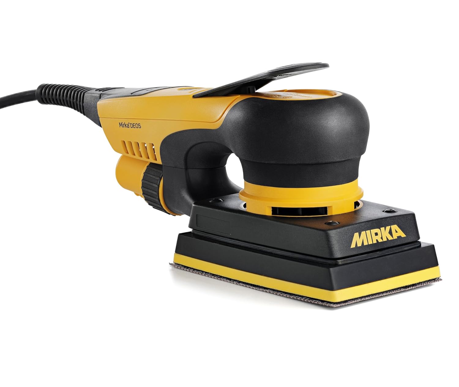 Mirka DEOS Sheet Sander 3 x 5 inch 3mm Orbit | 3mm Orbit, Dust-Free Sanding, MID3530201US