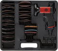 Chicago Pneumatic CP7202D Kit - Air Rotary Sander Tool, Home Improvement, Woodworking Tools, Polisher, Rust Removal, Rotary Tool, Pistol Handle, Hook & Loop, 3 Inch (75 mm), 0.2 HP/ 150W - 15000 RPM, One Size, Factory
