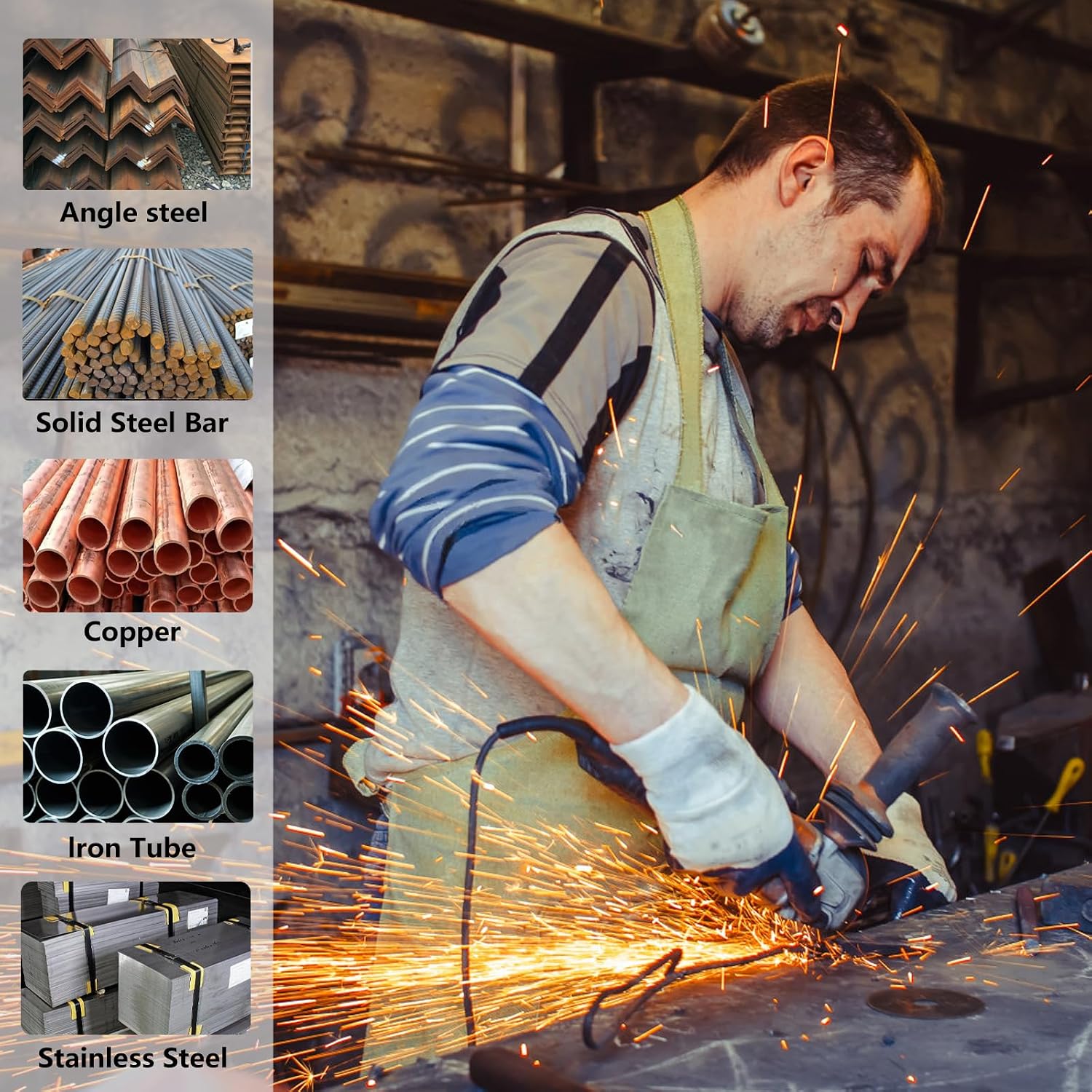 SALI 400 Pack Cut Off Wheel 4 1/2 Inch Cutting Wheels 4-1/2' x 3/64' x 7/8' for Metal & Stainless Steel, Angle Grinder Cutting Wheel,Cutting Discs with Aggressive Cutting