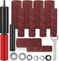 14Pcs Spindle Sander Drum Sanding Wood Metal Plastic Glass Stone Mi/ni Belt Sander Lithium Electric Conversion Sanding Rod