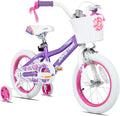 JOYSTAR Girls Bike for Toddlers and Kids Age 3-10 Years, 12 14 16 20 Inch Kids Bike with Training Wheels and Handbrakes, 20 Inch Bike with Kickstand, Multiple Colors