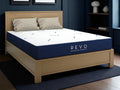 REVO Sleep Gel Memory Foam Mattress, 8-Inch Queen – Cooling, Supportive Gel Foam Mattress for Pressure Relief and Breathable Comfort – Compact Profile, Big Comfort
