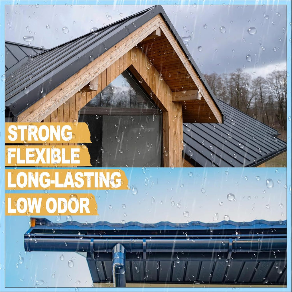 Liquid Waterproof Sealant Clear - 5 Gallon, Wadities Wall Bathroom Roof Water-Based Waterproof Coating, Invisible Repairing Leak Patch & Seal Liquid Rubber Sealant for Indoor and Outdoor