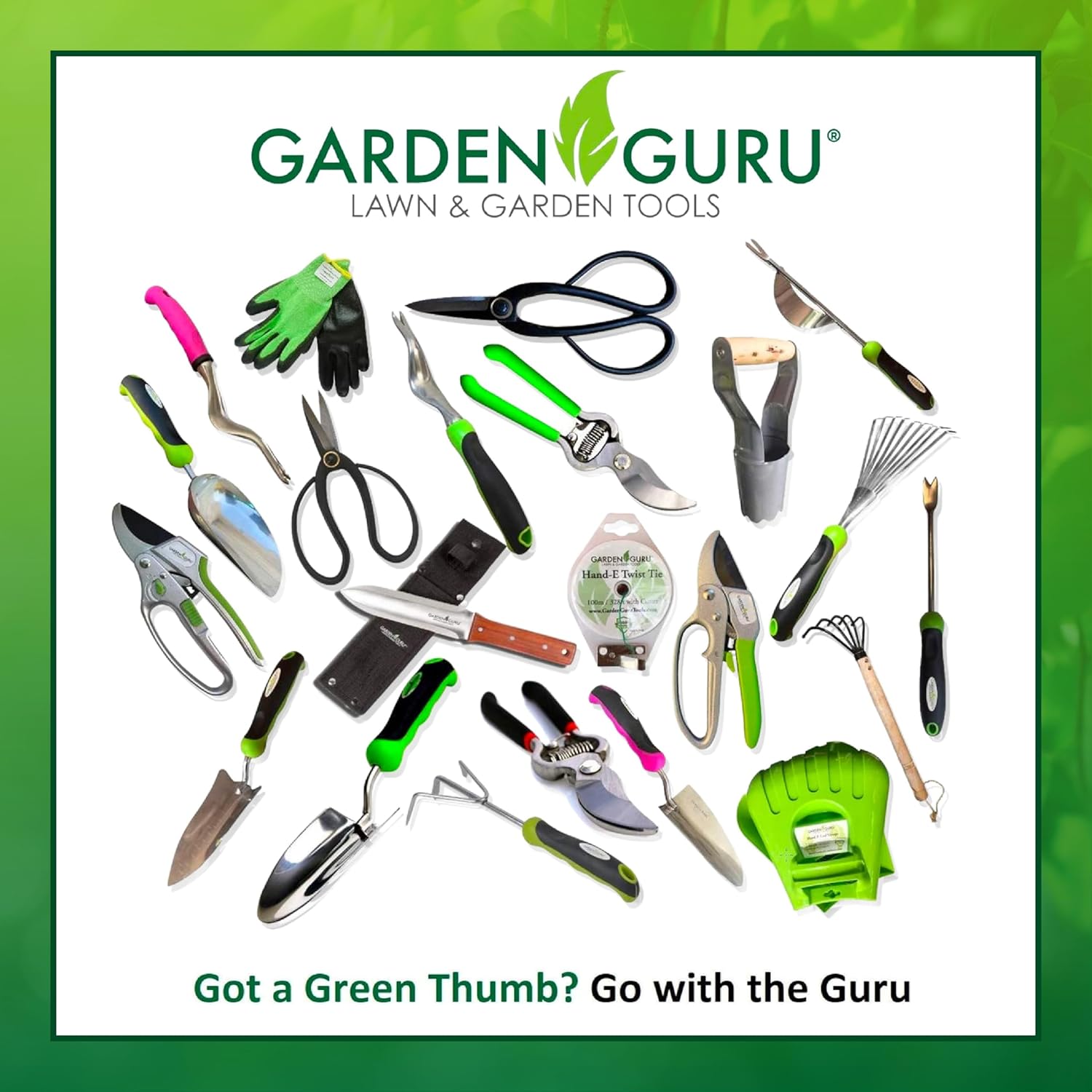 Garden Guru Hand Weeder Trowel with Ergonomic Handle – Stainless Steel Weeding & Digging Knife – Rust Resistant - Perfect for Weeding, Transplanting, Digging, Pruning, Cutting - 1 Case (50 Pcs)