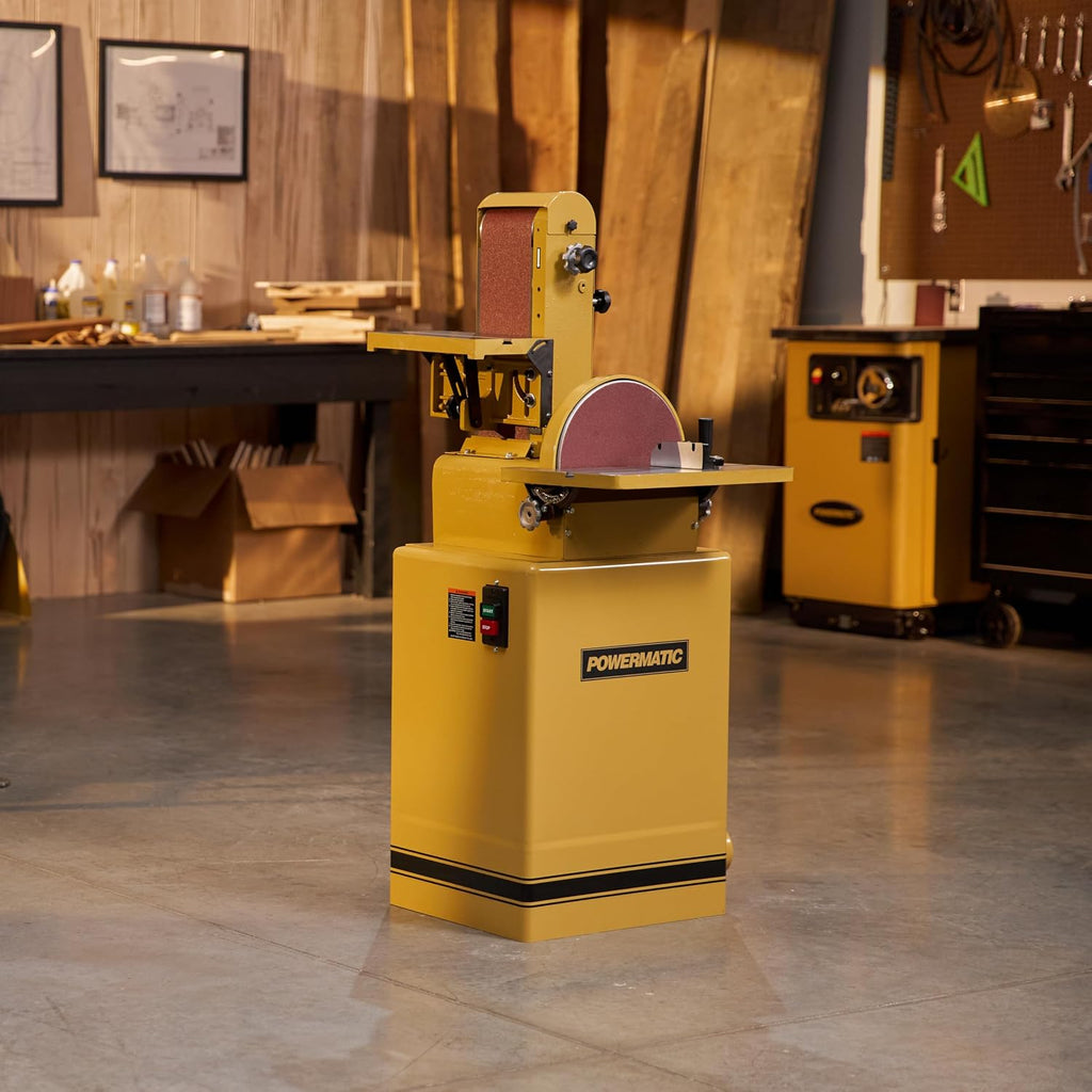 Powermatic 6' x 48' Belt & 12' Disc Sander, 1.5 HP, 115/230V 1Ph (31A)