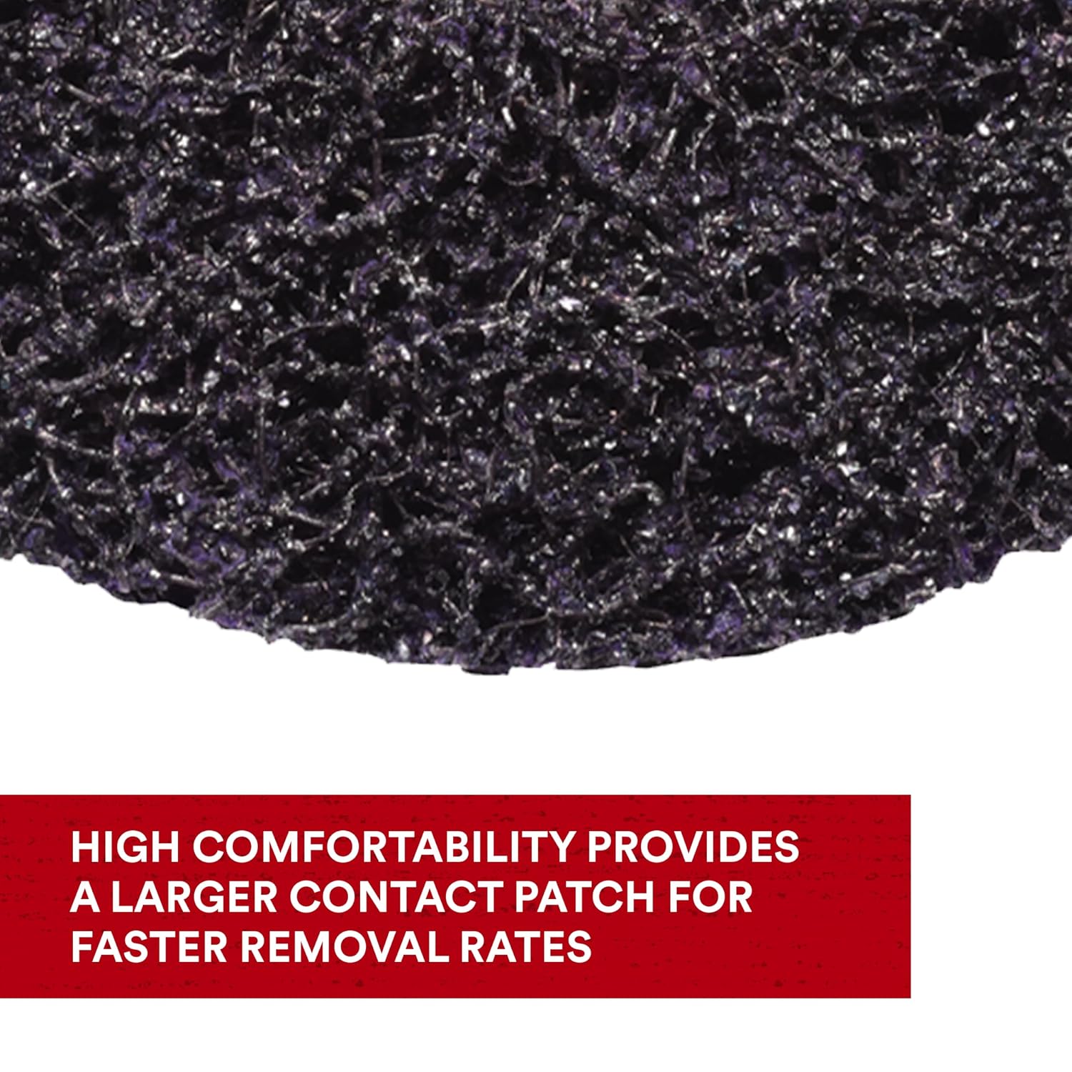 3M Scotch-Brite Clean and Strip XT Pro Disc, XO-DC, SiC Extra Coarse, T27, 4-1/2 in x 5/8'-11, Silicon Carbide Cuts Aggressively and Leaves a Fine Finish, Resists Loading, Purple (Pack of 10)