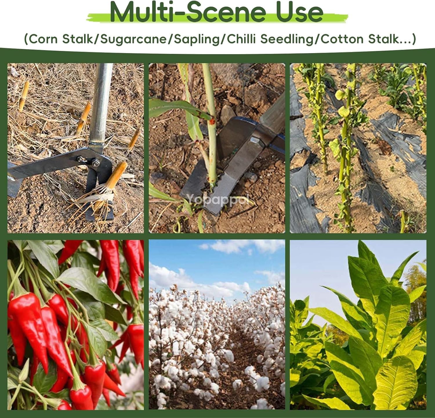 High-Leverage Root Extraction Tool for Remover Tree Shrub Sapling Puller Tool Effortless, with Long Handled Uprooting Weeder