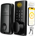 LOCKSTAR® Smart Door Lock • Keyless Entry Deadbolt Door Lock • Multiple Entry Methods – APP • Fingerprint Touch ID • Keypad Code • Card FOB • Traditional Key • Smart Home Devices
