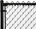Proudly Made in The USA! - Tube Slat Double-Wall Bottom Locking Slat Depot Privacy Slat for 3', 4', 5', 6', 7' and 8' Chain Link Fence (7ft, White)