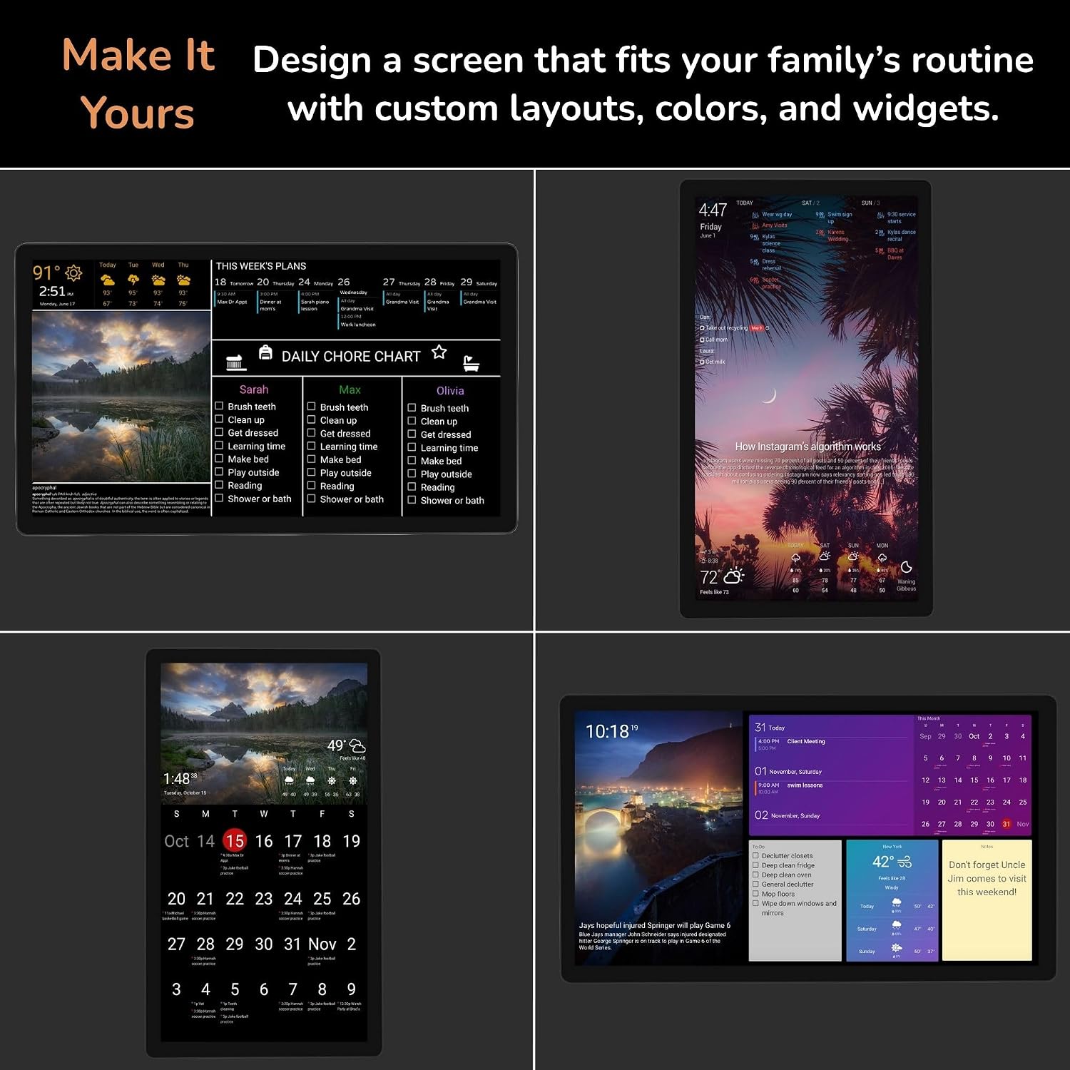 DAKboard 22' Touchscreen