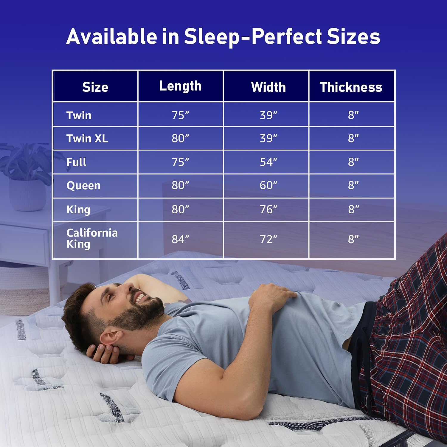 REVO Sleep Gel Memory Foam Mattress, 8-Inch Twin – Cooling Mattress with Pressure-Relieving Support and Breathable Comfort – Ideal for Kids, Guests, or Small Spaces