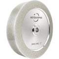 Mega Square CBN Grinding Wheel 8 Inch 1000 Grit, 1.5' Wide Electroplated CBN Bench Grinder Wheel, 5/8' Arbor, 1' Side Face, for Woodturning Tools, HSS Lathe Tools, Chisels, Knives and Sharpening