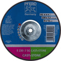 PFERD 61507 9' x 1/4' Grinding Wheel 5/8-11 C24S SG for Masonry Type 27 (10pk)