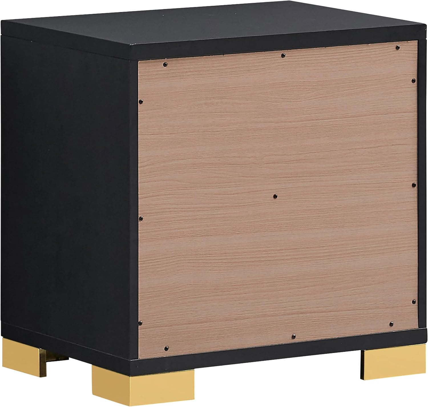 GOWE Medici Black 4-Piece LED Full Bedroom Set