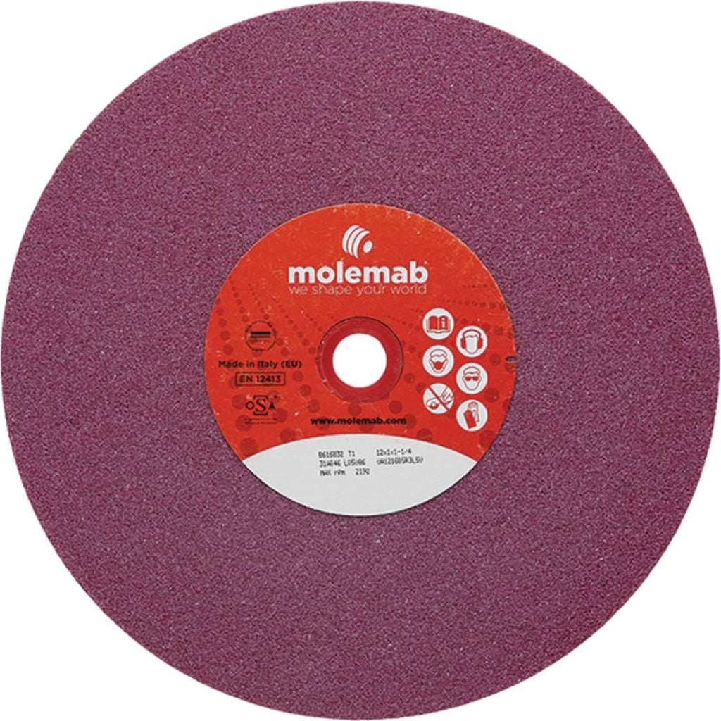 Stens 750-102 Grinding Wheel 46 Grit, 7/8' ID, Ruby Material, 2192 Max RPM, 12' OD, 1' Thickness Chainsaws