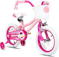 JOYSTAR Girls Bike for Toddlers and Kids Age 3-10 Years, 12 14 16 20 Inch Kids Bike with Training Wheels and Handbrakes, 20 Inch Bike with Kickstand, Multiple Colors