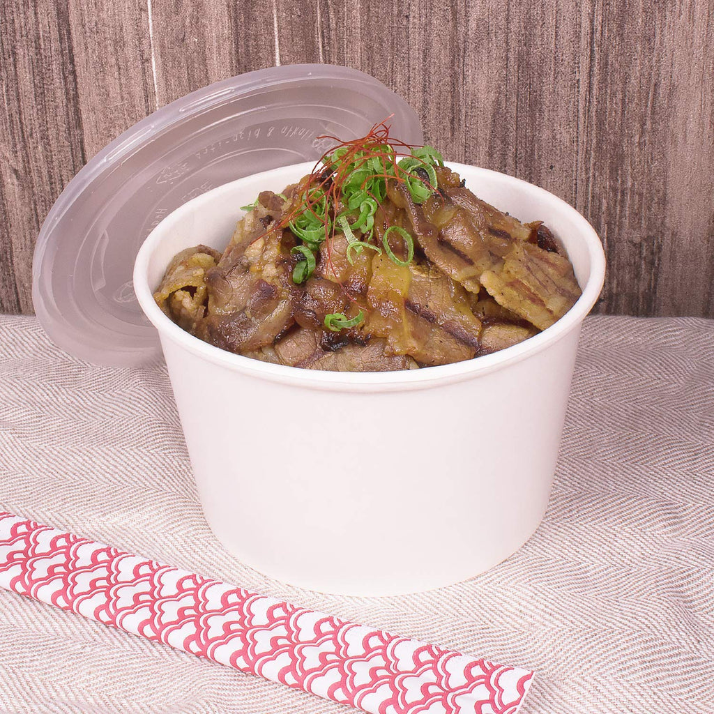 Karat [28oz - 600 ct] Paper Soup Bowls for Hot/ Cold Food - Ideal for Soup, NoodIes, Pasta and Snacks - White (C-KDP28W)