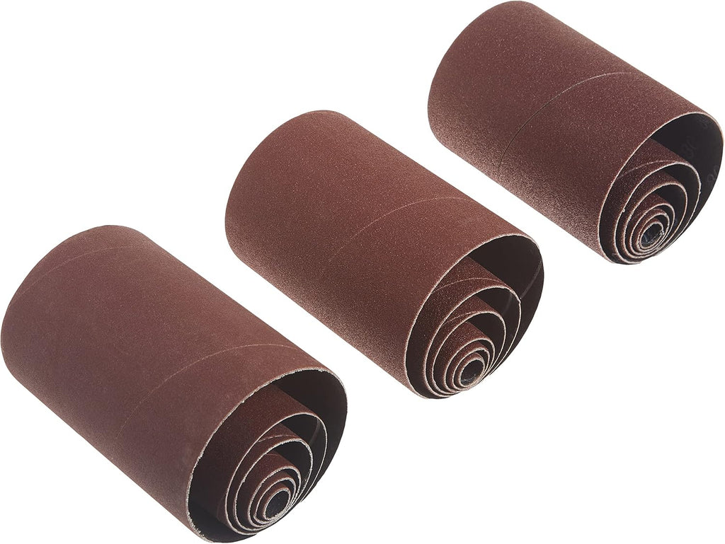 WEN 6524 Oscillating Belt and Spindle Sander & 6510SPC Assorted Grits Spindle Sanding Sleeves (18 Pack)