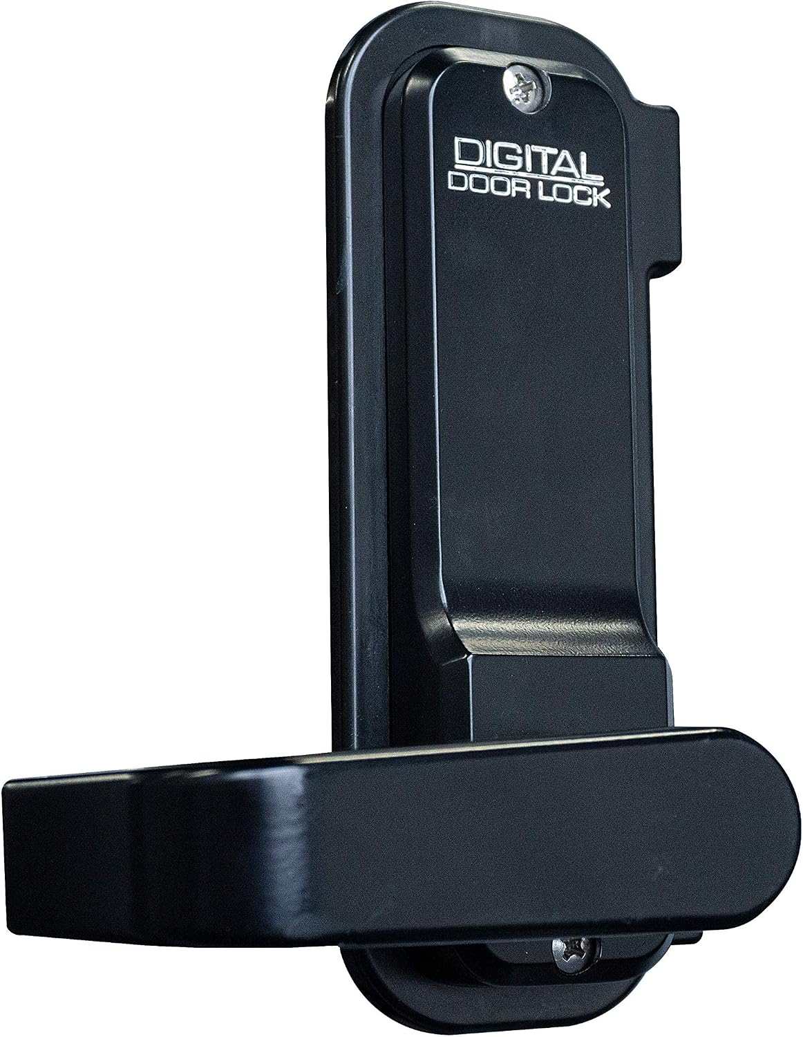 Lockey USA Sumo GL2 Jet Black Marine Grade Mechanical Combination Surface Mount Lever Gate Lock (GL2JBMG)