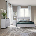 White Solid Wood 3 Pcs Full Bedroom Sets (Old SKU:BS315100AAK)