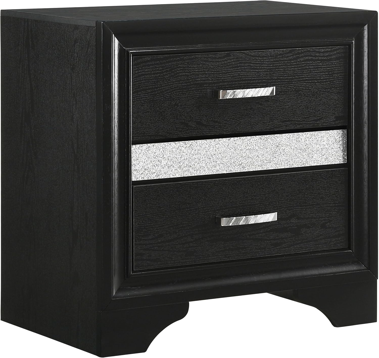 Black 4-piece Full Bedroom Set