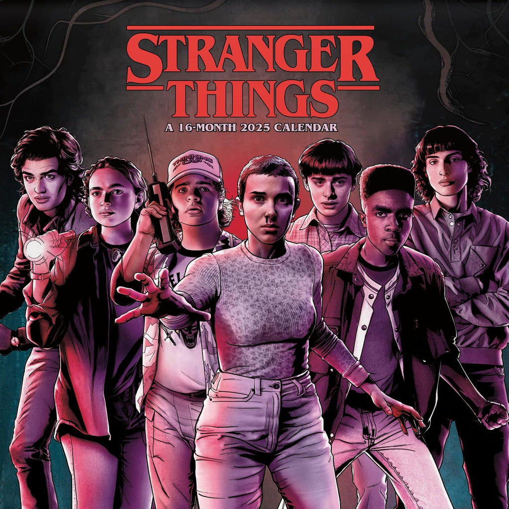 2025 Netflix Stranger Things Wall Calendar
