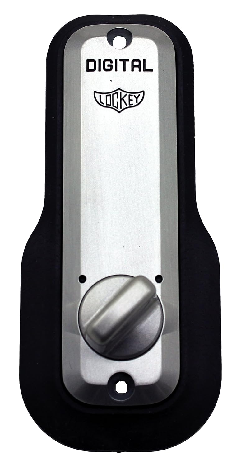 Lockey Digital M210 Mechanical Keyless Entry Bump Proof Deadbolt Door Lock Satin Nickel Finish