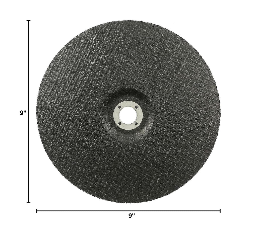 Weiler 68374 9' x 1/8' Tiger AO Type 27 Cut and Grind Combo Wheel A30T 7/8 A.H (Pack of 25)