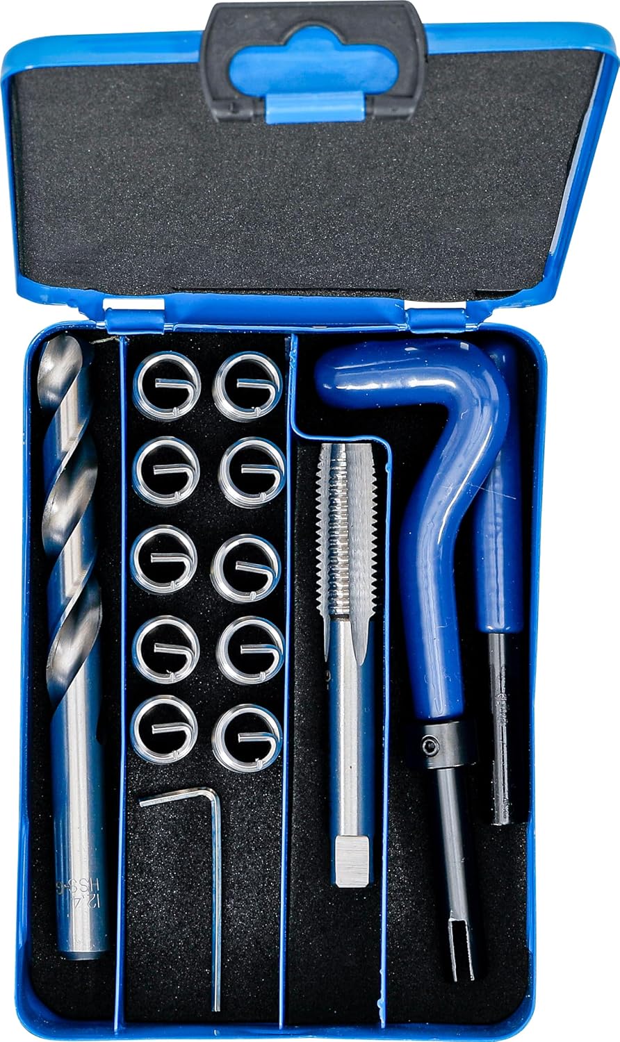 BGS 1956 | Thread Repair Kit | M12 x 1.75 mm | 14 pcs.