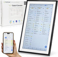 Calendar: 15.6-inch Smart Family Organizer & Digital Wall Planner with Touchscreen, Chore Chart, and Meal Planning – Wall Mount or Countertop Command Center, White 2025 Edition